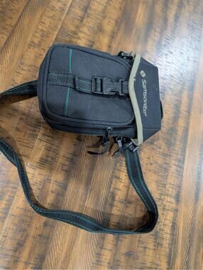 Samsonite Black Nylon Camera Bag with Strap